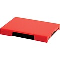 Self-Inking Stamp Replacement Pad for T4727; Red