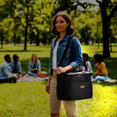 Dukap Tik Insulated Polyester Cooler, Black (CDKTIK11BLK)