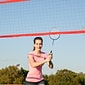 Champion Sports Plastic/Nylon/Steel Deluxe Badminton Set, Multicolor (CHSDBSET)