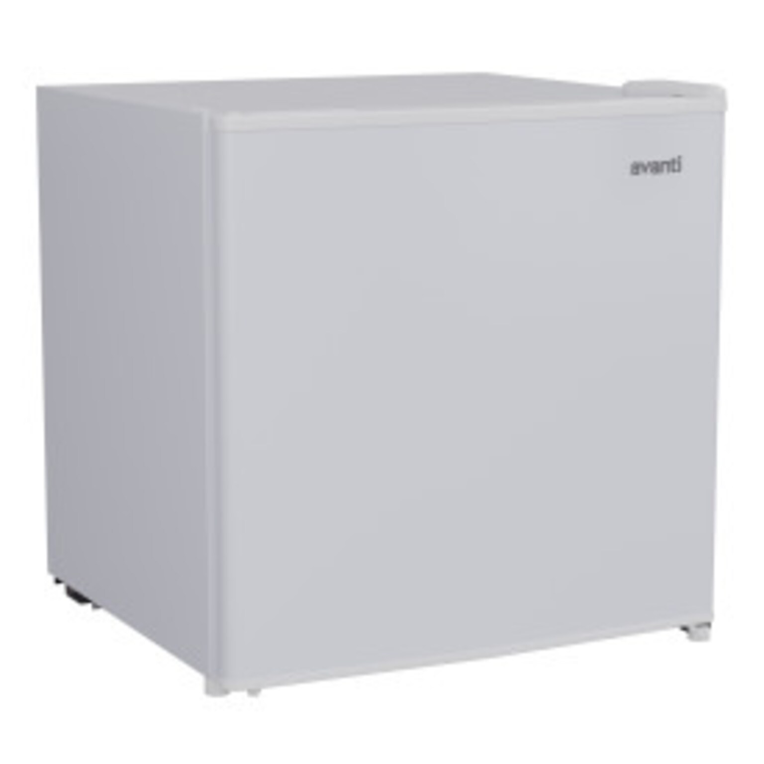 Avanti Recessed Door Handle Refrigerator, 1.6 Cu. Ft., White (RM16T0W)