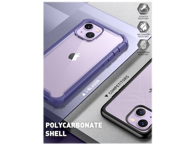 i-Blason Ares Deep Purple Case for iPhone 14 Plus (iPhone2022-6.7-Ares-SP-Mauve)