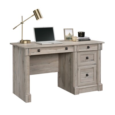 Sauder Palladia 53"W Computer Desk, Split Oak (424819)