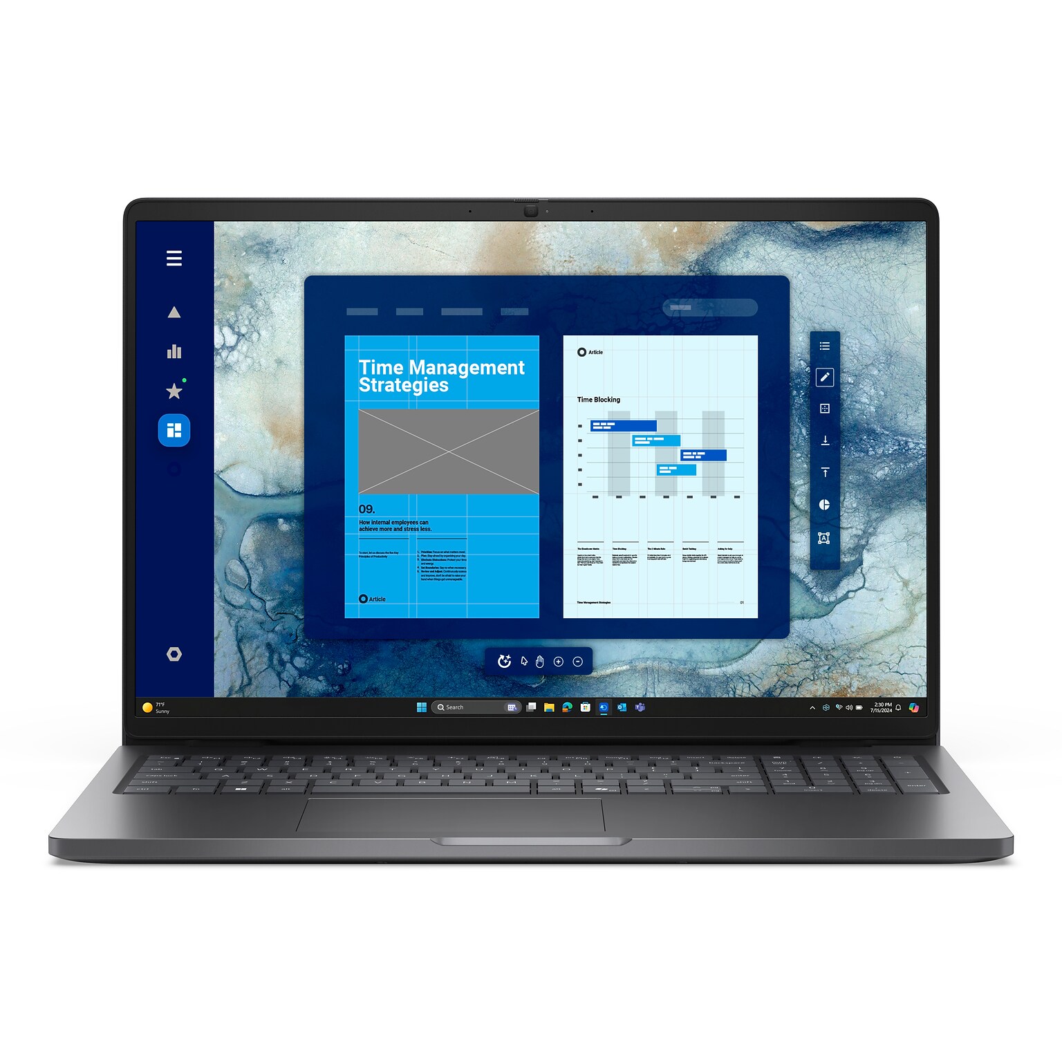 Dell Pro PC16250 16 Laptop, Intel Core 5 120U, 16GB RAM, 512GB SSD, Windows 11 Pro (DYFPN)