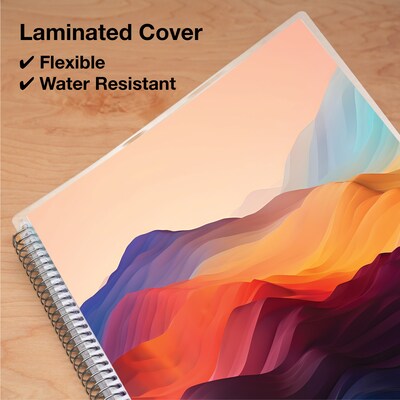 2026 Global Printed Products Mountain Majesty 8.5" x 11" Weekly & Monthly Planner, Paperboard Cover (NRY26-LAMF-74)