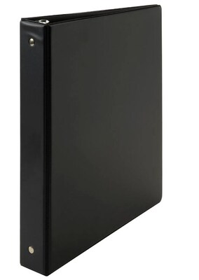 Skilcraft 1 3-Ring Non-View Binders, Black (NSN2784131)