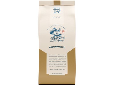 Free Rein Prospect Ground Coffee Packet, Light Roast, 12 oz. (810138360125)