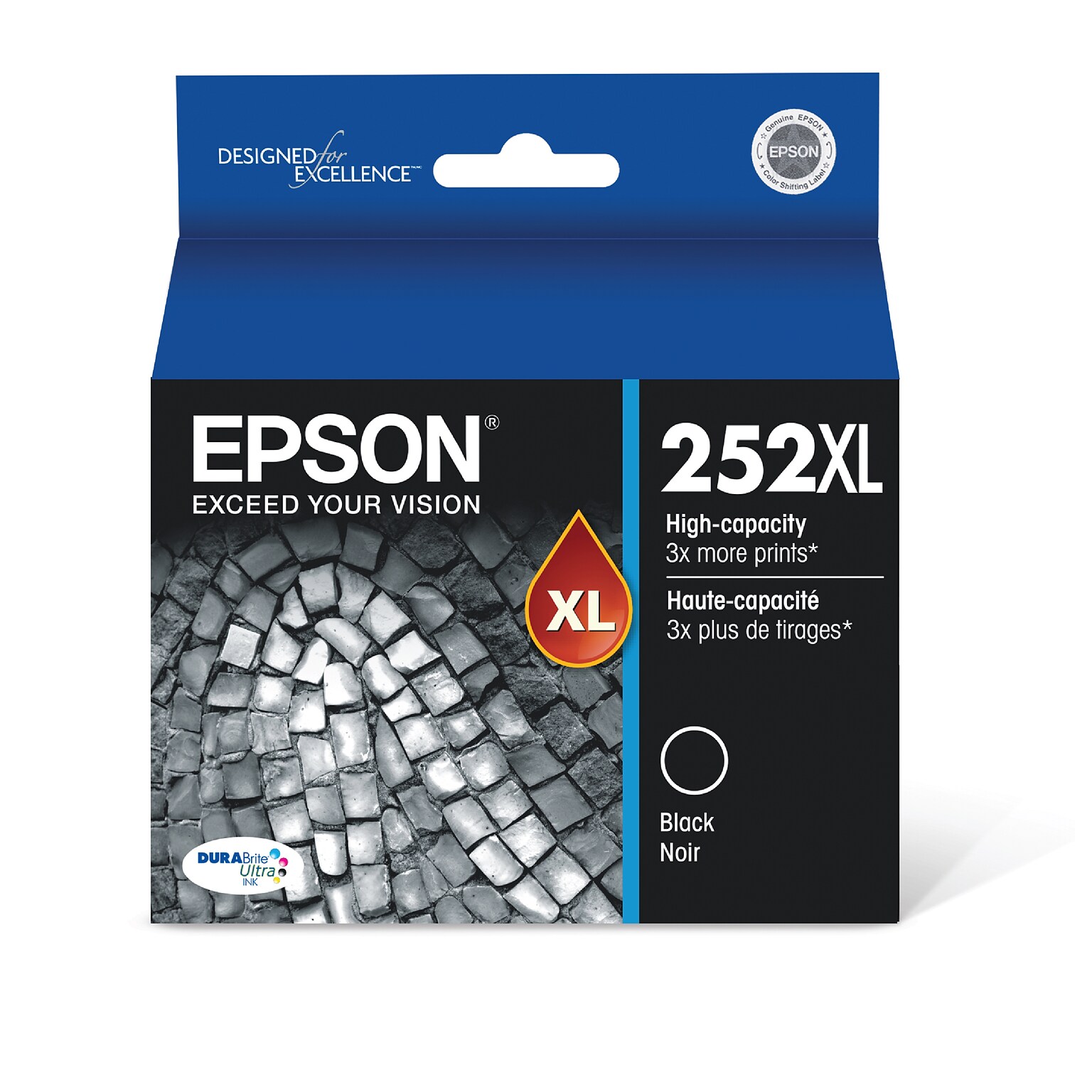 Epson T252 Black High Yield Ink Cartridge (T252XL120-S)