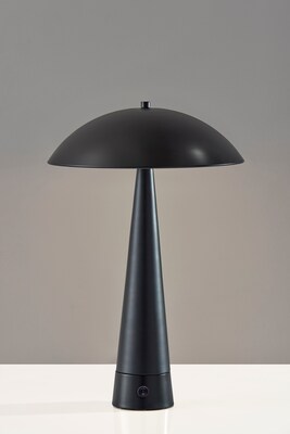 Adesso Vortex 20 Incandescent Table Lamp, Black (2605-01)