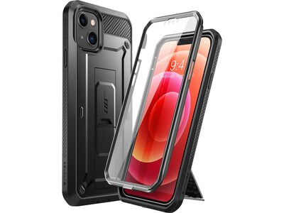 SUPCASE Unicorn Beetle Pro Black Rugged Case for iPhone 13 (SUP-iPhone2021-6.1-UBPro-SP-Black)