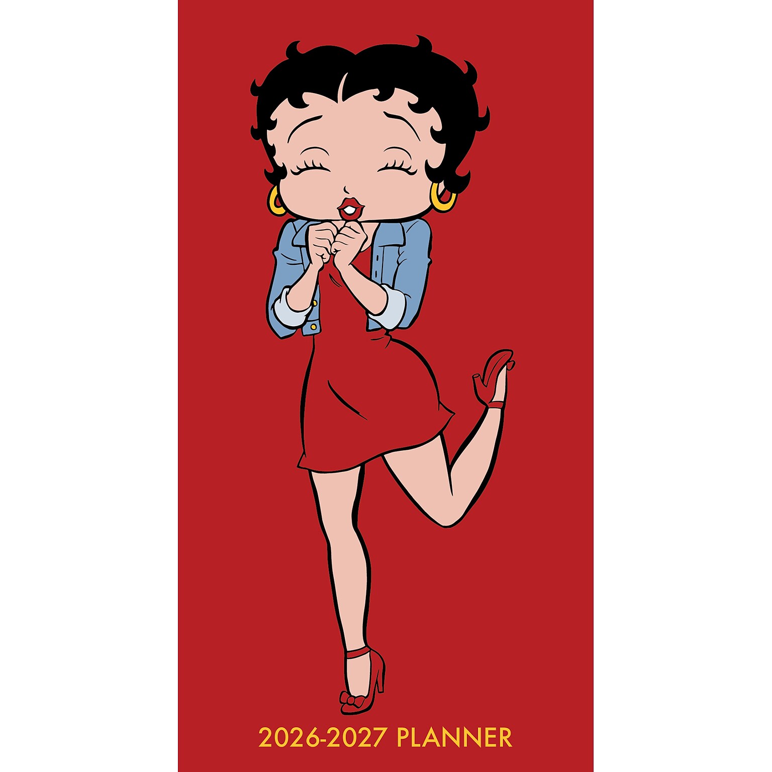 2026 Willow Creek Betty Boop 3.5 x 6.5 Monthly Planner, Paperboard Cover (56493)