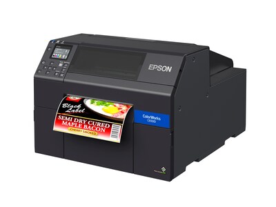 Epson ColorWorks CW-C6500A 8 Color Inkjet Label Printer, Autocut, Matte (C31CH77A9981)
