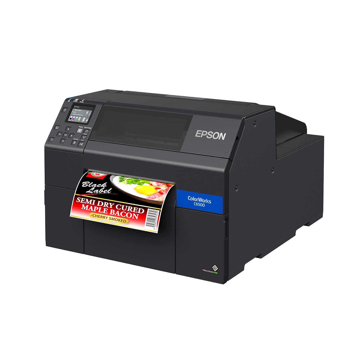 Epson ColorWorks CW-C6500A 8 Color Inkjet Label Printer, Autocut, Matte (C31CH77A9981)