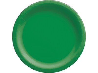 Amscan 8.5 Paper Plate, Green, 50 Plates/Pack, 3 Packs/Set (650011.03)