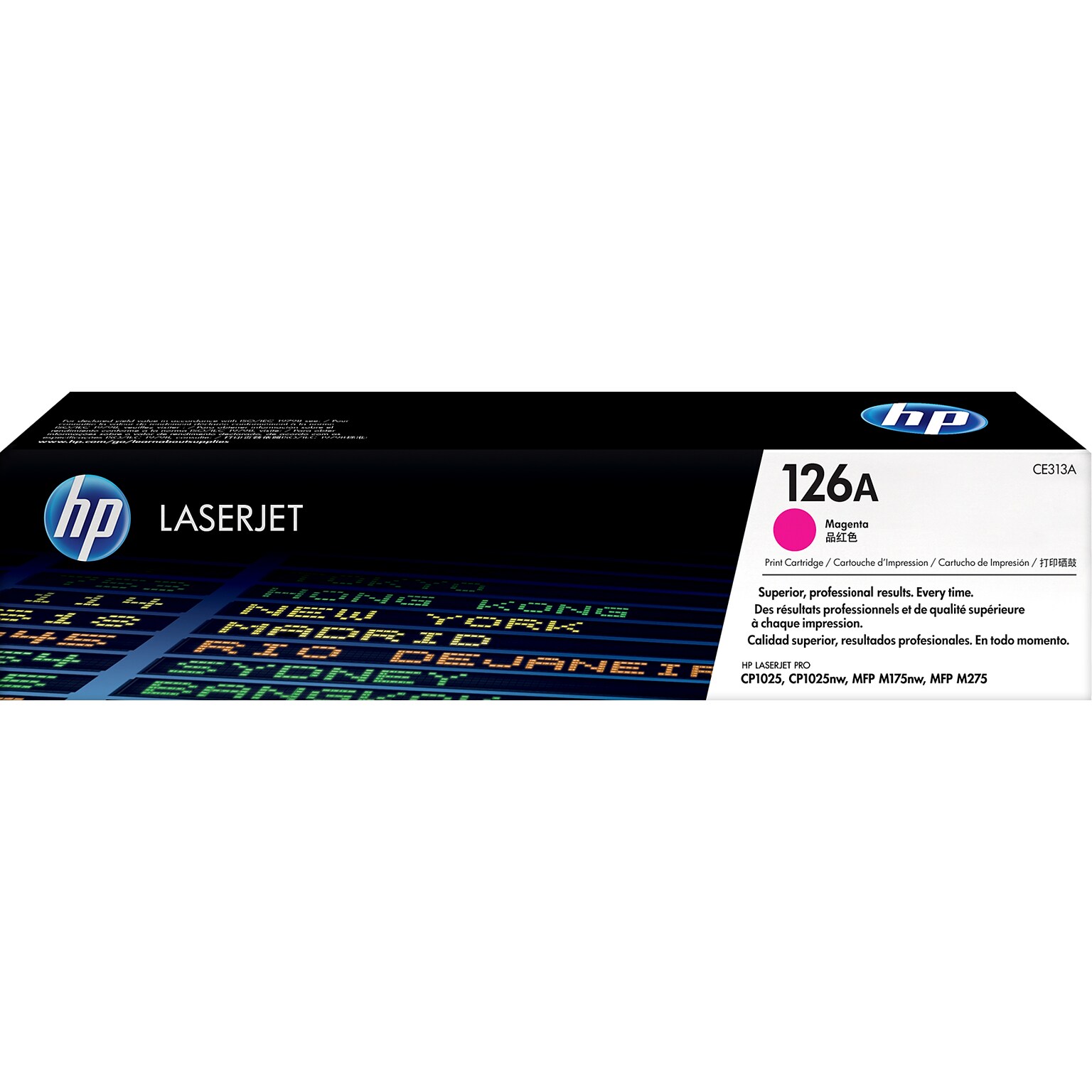 HP 126A Magenta Standard Yield Toner Cartridge, Prints Up to 1,000 pages (CE313A)