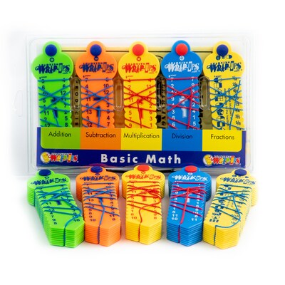 Learning Wrap-ups, Plastic, Wrap-ups® Math Intro Kit, Multicolored (LWUK800)