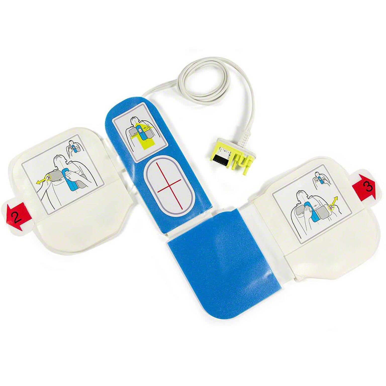 Zoll CPR-D Padz Defibrillator Pads, Adult, 1 Pair (0970-0500)