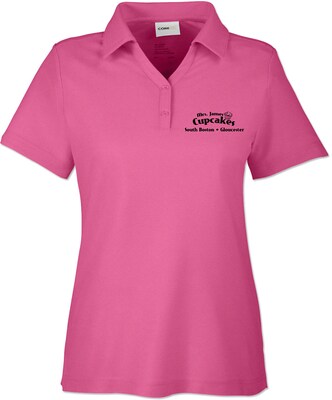 Custom Core 365 Ladies' Fusion Chromasoft Pique Polo