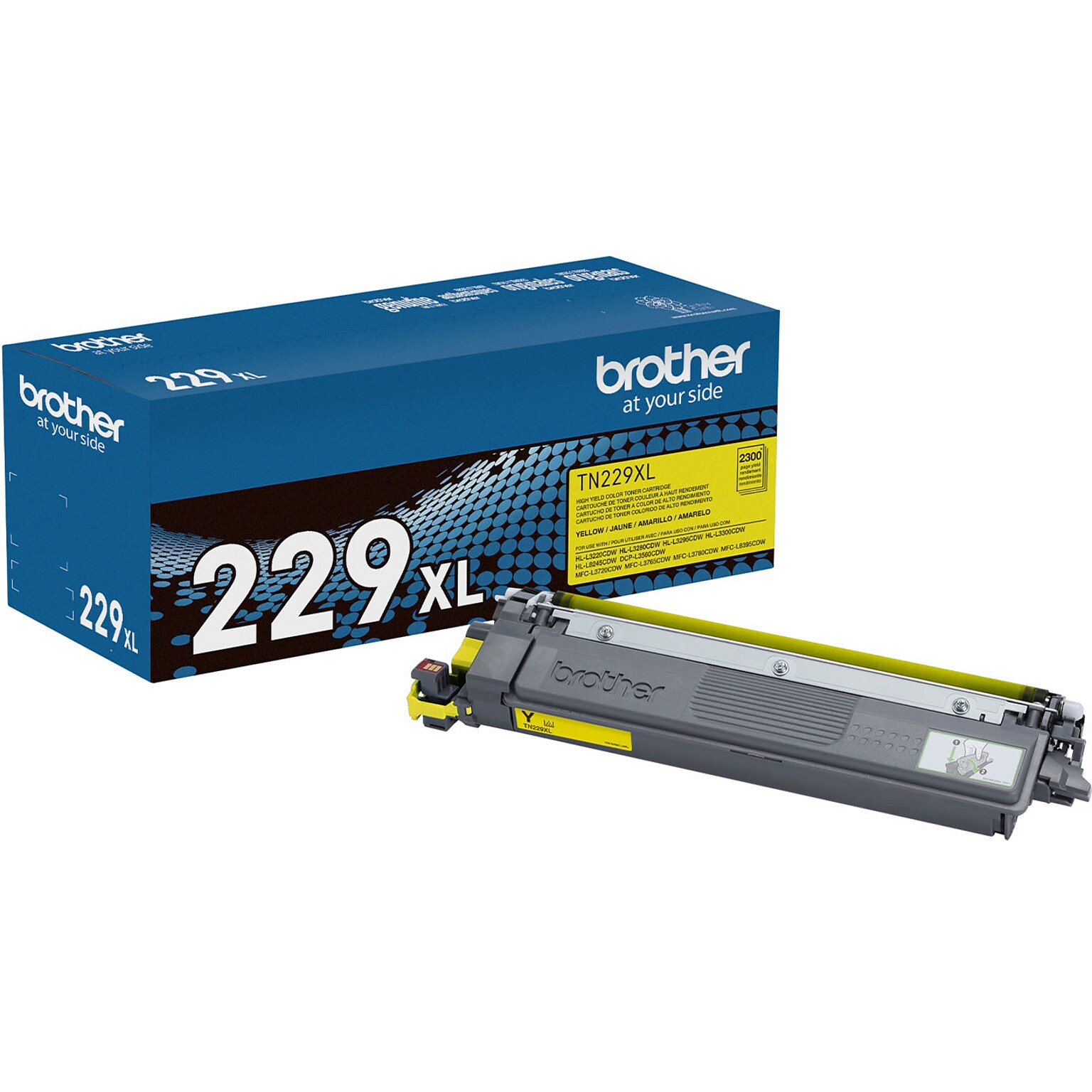 Brother TN229XL Yellow High Yield Toner Cartridge (TN229XLY)