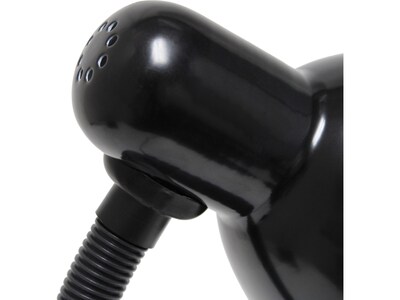 Creekwood Home Essentix Incandescent Desk Lamp, 14.25", Black Metal (CWD-1000-BK)