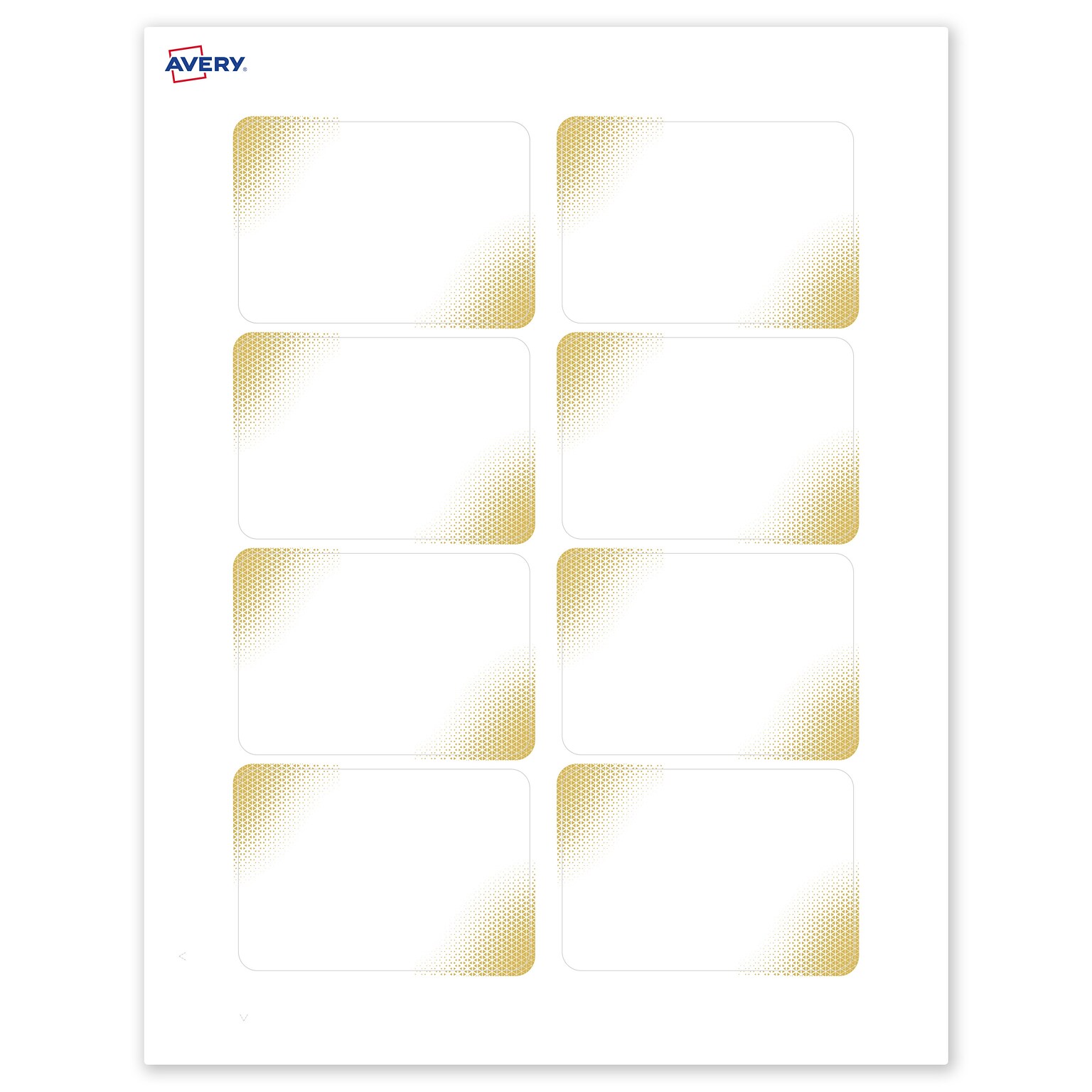 Avery Laser/Inkjet Rectangle Multipurpose Labels, 2-1/3 x 3-3/8, White, 80/Pack (S00-EW9)