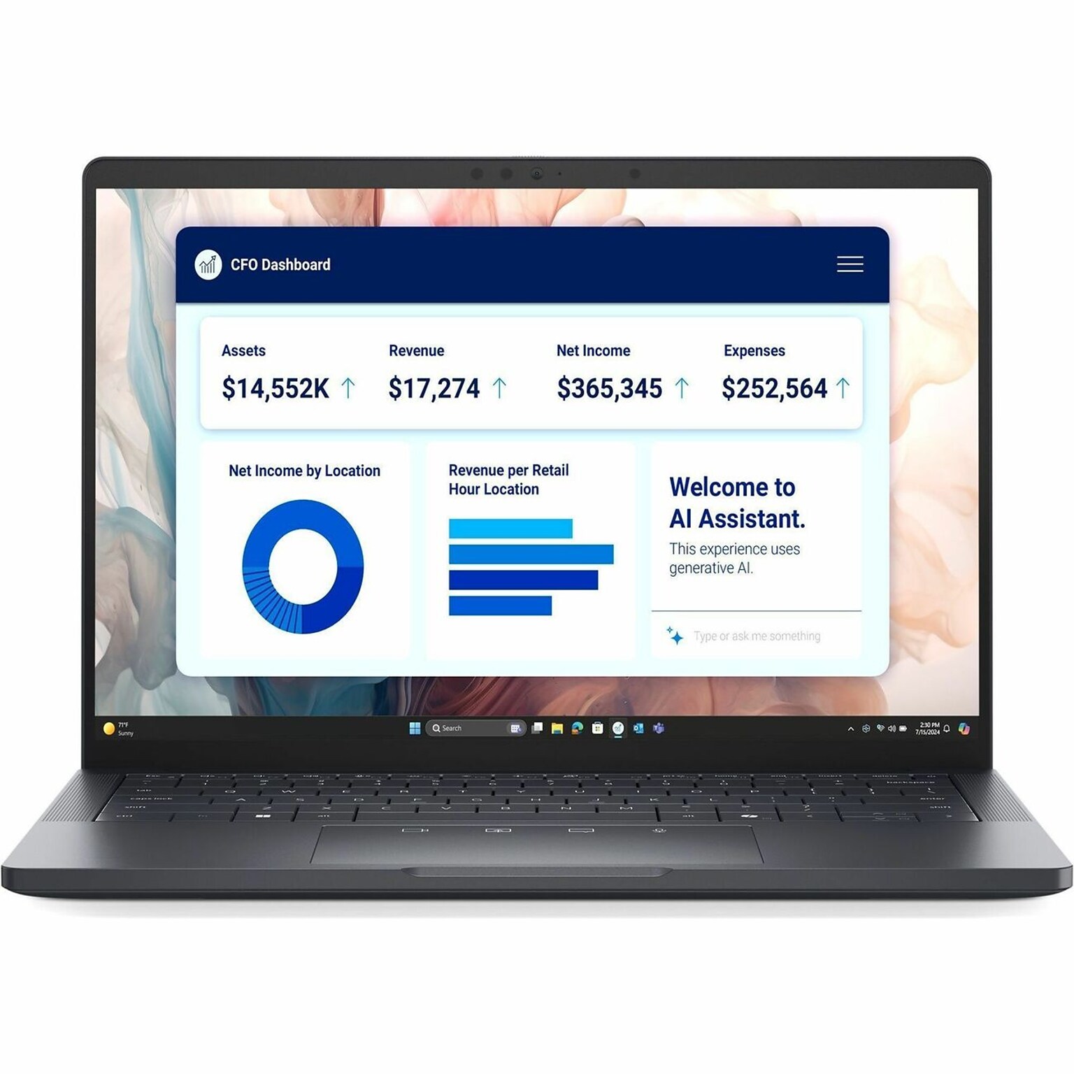 Dell Pro 13 FHD+ IPS Ultrabook Laptop, Copilot+ PC, Intel Core Ultra 7, 16GB RAM, 512GB SSD, Backlit Keyboard, Windows 11 Pro