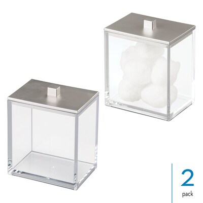 iDesign Clarity Canister with Lid Set (28307M2)