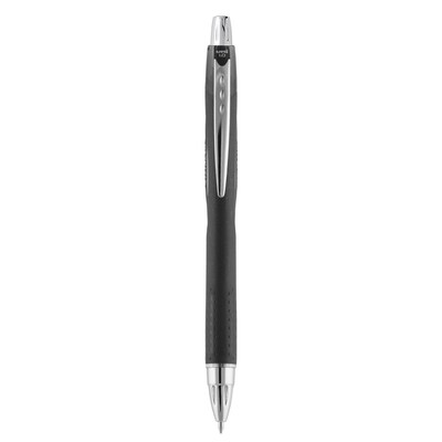 uniball Jetstream RT Retractable Ballpoint Pen, Medium Point, 1.0mm, Black Ink, Dozen (73832)