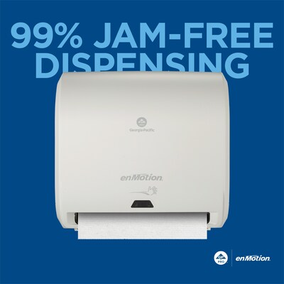 enmotion Hardwound Paper Towel Dispenser, White (59447A)