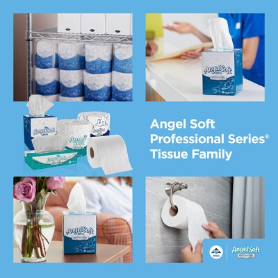 Angel Soft Professional Series Standard Facial Tissue, 2-Ply, 50 Sheets/Box, 60/Carton (48550)