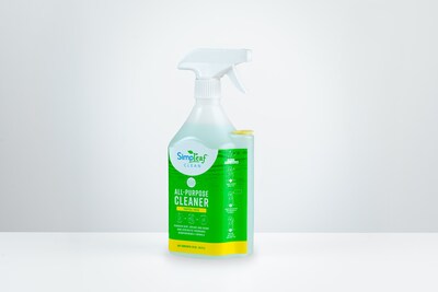 Simpleaf Clean All-Purpose Cleaner Concentrate, Tropical Fresh, 55 Gallon (SAPPL0155GTFCon)