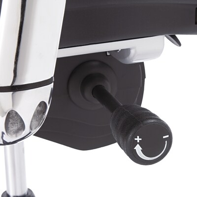 Alera® EQ Series Width Adjustable Arm Ergonomic Mesh Computer and Desk Chair, Black (ALEEQA42ME10B)