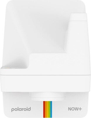 Polaroid Now+ 2nd Generation I-Type Instant Film Bluetooth Connected App Controlled Camera, White (9077)