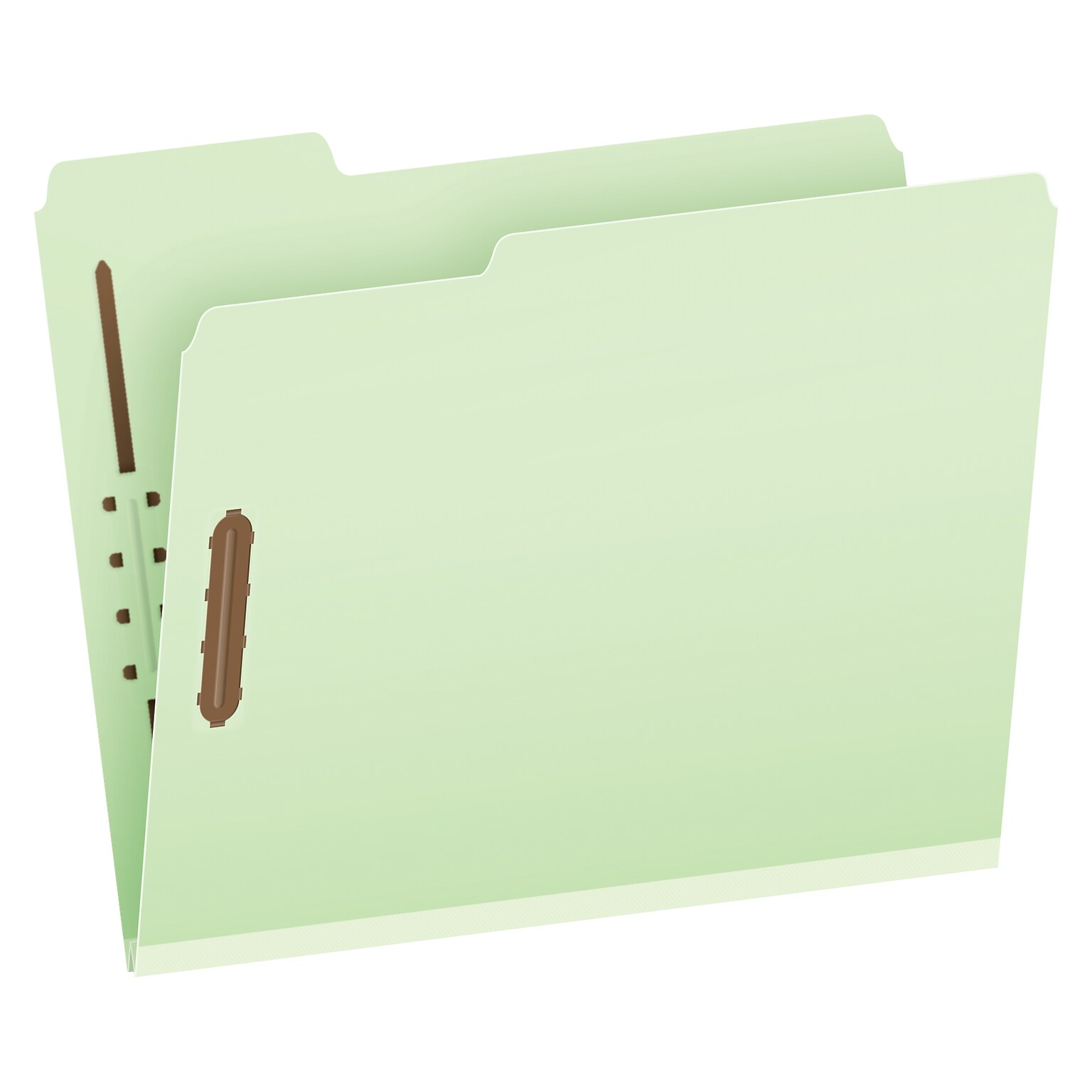 Pendaflex Reinforced Pressboard Classification Folder, 1 Expansion, Letter Size, Light Green, 25/Box (17178EE)
