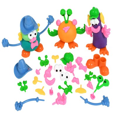 Ready2Learn Dough Character Accessories, Assorted Colors, 52/Set (CE-10092)
