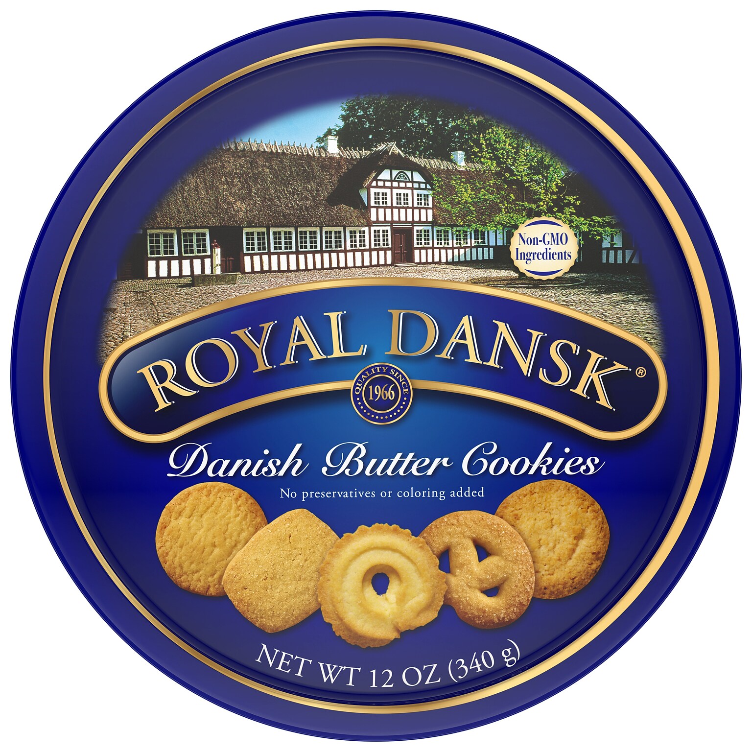Royal Dansk Butter Cookies, 12 oz. (KRD819971)