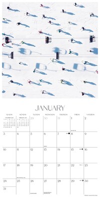 2027 Willow Creek Alpine Escape 12" x 12" Monthly Wall Calendar, Assorted Colors (67031)