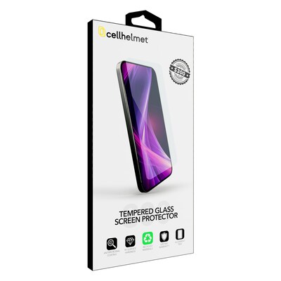 cellhelmet Tempered Glass Screen Protector for iPhone 17 Pro with Repair Protection (CHELST122C300)