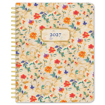 2027 BrownTrout Tuscan Delight 6.5 x 7.8 Calendar Year Weekly Standard Planner, Multicolor (9798330709342)
