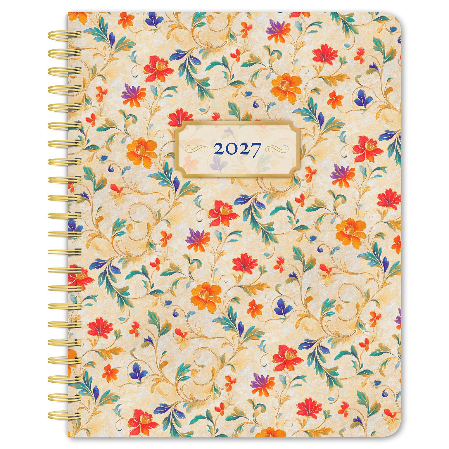 2027 BrownTrout Tuscan Delight 6.5 x 7.8 Calendar Year Weekly Standard Planner, Multicolor (9798330709342)