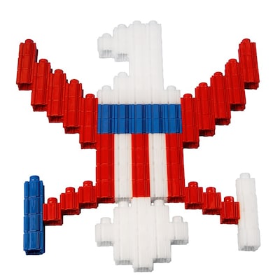 Snapo Building Blocks Americana Made In Usa Kit, 150 Pieces/Set (SNP16150A)