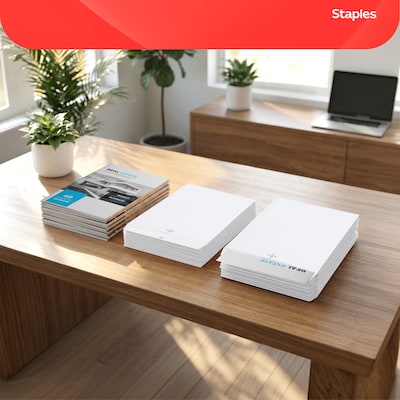 Staples Clasp & Gummed Catalog Envelopes, 10"L x 13"H, Bright White, 100/Box (570231N)