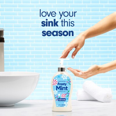Softsoap Limited Edition Frosty Mint Liquid Hand Soap, Peppermint Scent, 11.25 fl oz. (61023761)