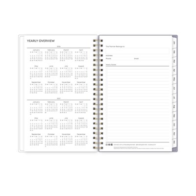 2026 Blue Sky Tula Floral 5" x 8" Weekly & Monthly Personal Planner (143974-26)
