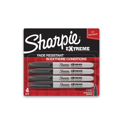 Sharpie Retractable Permanent Markers, Ultra Fine Tip, Black, 12 Count 