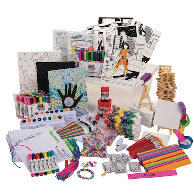 S&S Express YourSELF! Art Activity Set, 172 Pieces/Set (AP288)