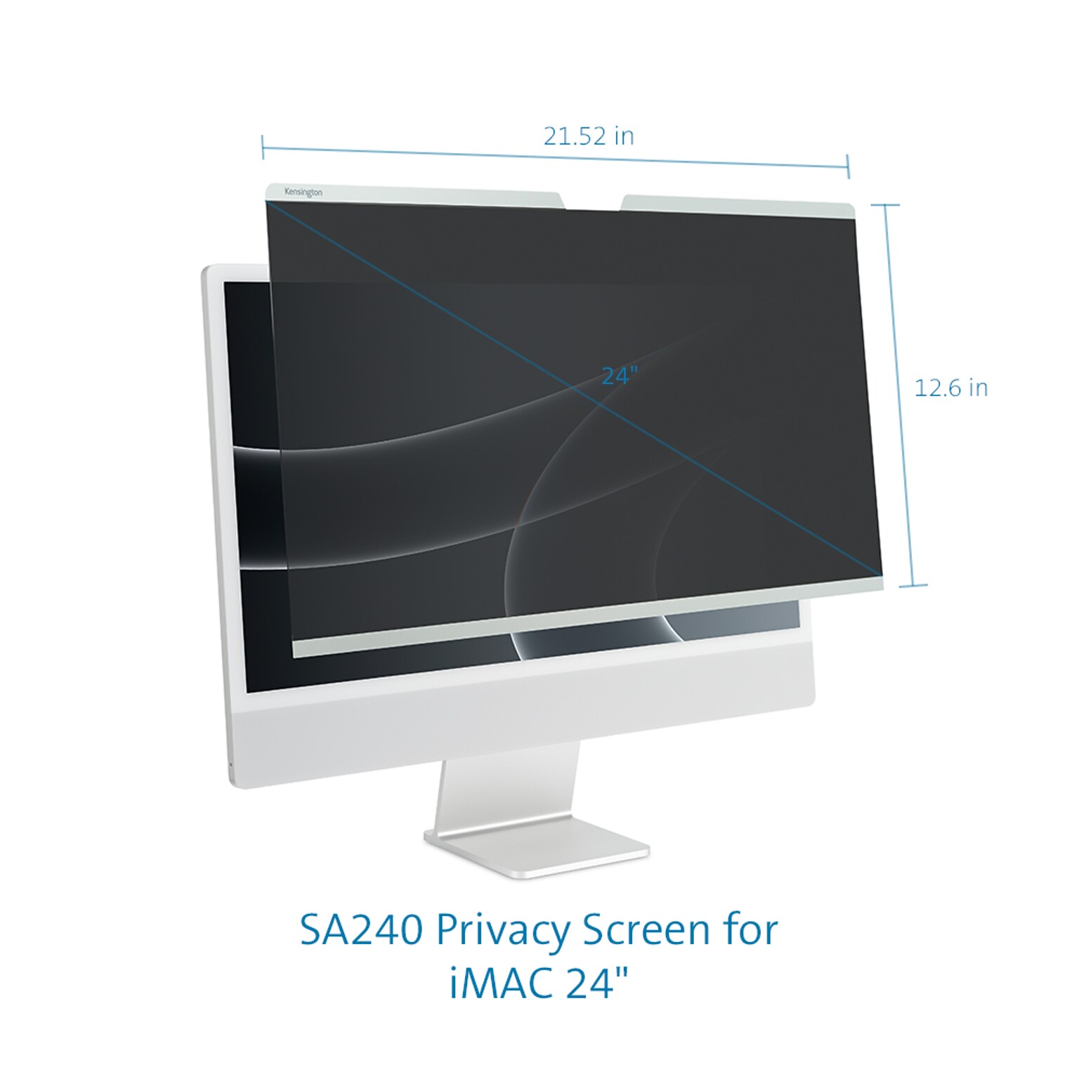 Kensington Anti-Glare Privacy Screen for 24 Apple iMac (K55170WW)