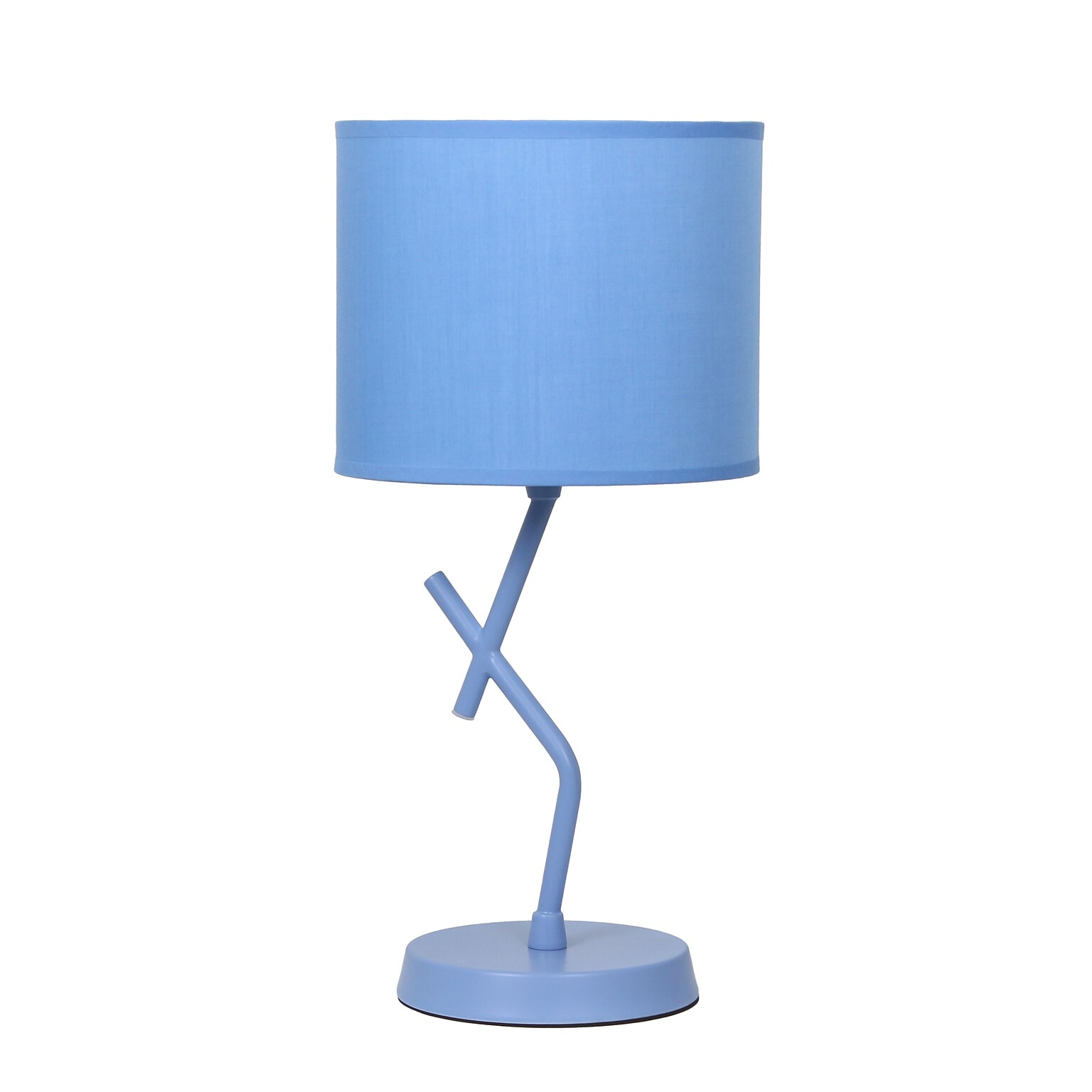 Simple Designs Abstract 17.13 LED Table Lamp, Blue (LT1172-BLU)