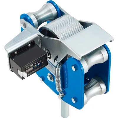 Global Industrial Heavy-Duty Wire Meter Counter, 1/16 - 2 Capacity (271291)
