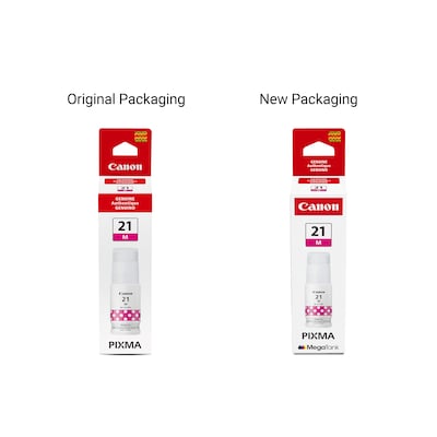 Canon GI-21 Magenta Standard Yield Ink Bottle (4538C001)