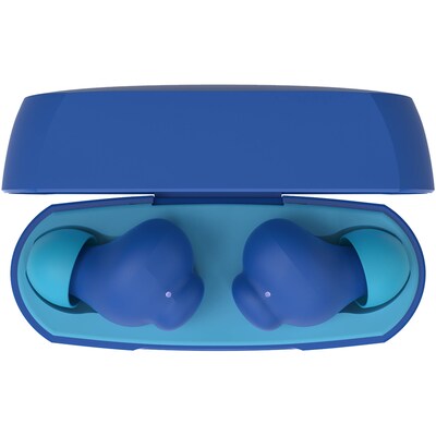 Belkin SoundForm Nano 2 Wireless Noise Canceling Earbuds Headphones, Bluetooth, Blue (AUC011BTBL)